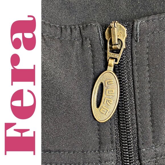 FERA INTERNATIONAL WOMEN’S VINTAGE 90s BLACK SNOW SKI BIB ONE PIECE STIRRUP, SIZ - Picture 9 of 14